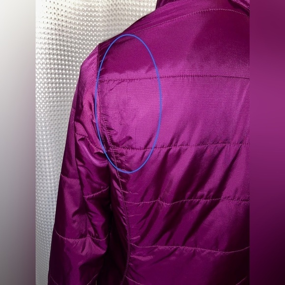 Women’s The North Face lightweight short dark Fuchsia Jacket size small - Picture 14 of 14